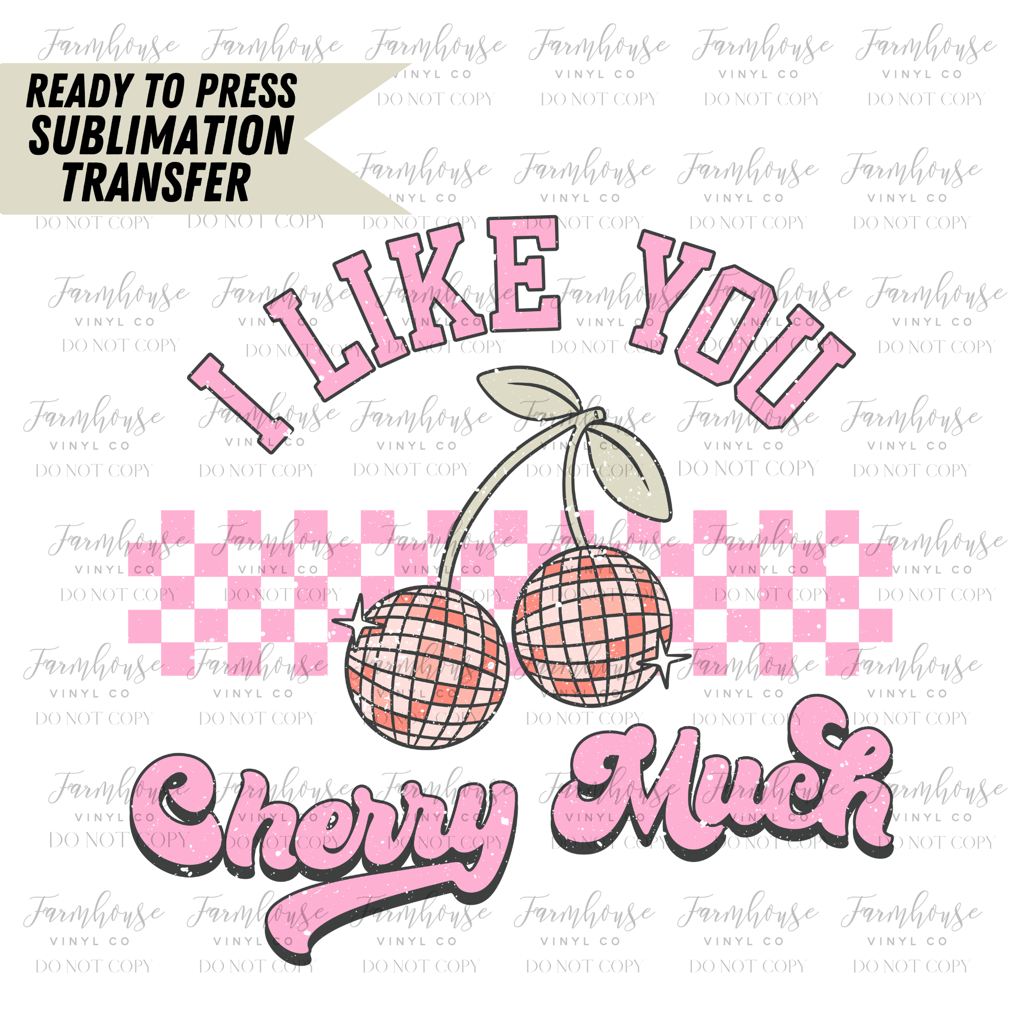 I Love You To Pieces Ready To Press Sublimation Transfer – Farmhouse Vinyl  Co