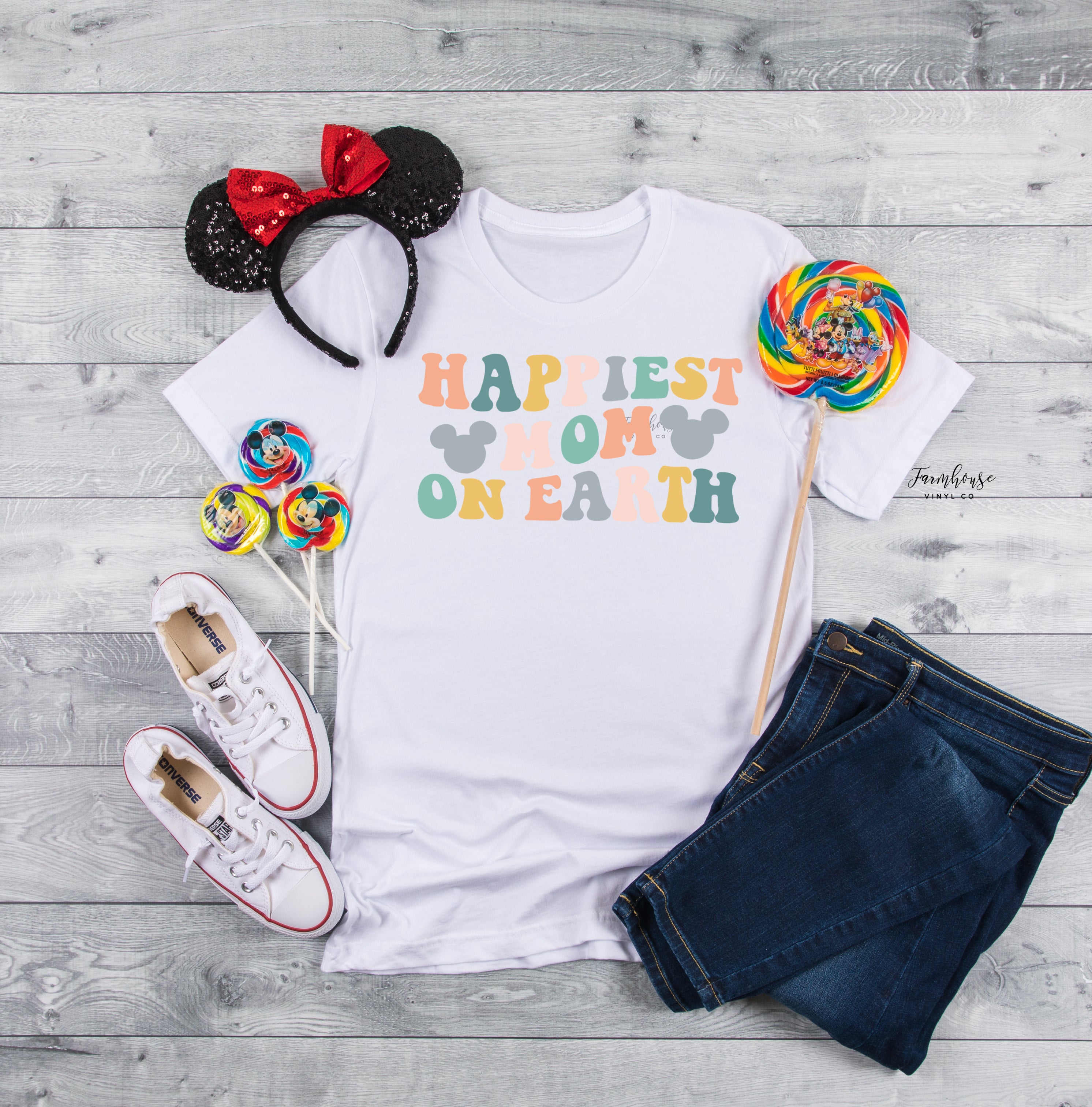 Happiest Mom On Earth Shirt, Mom Magic Kingdom Castle Shirt