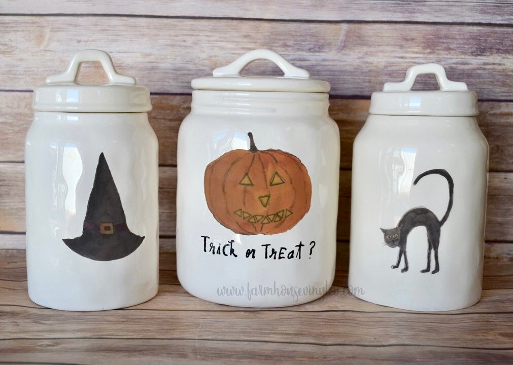 Buying Halloween Canisters