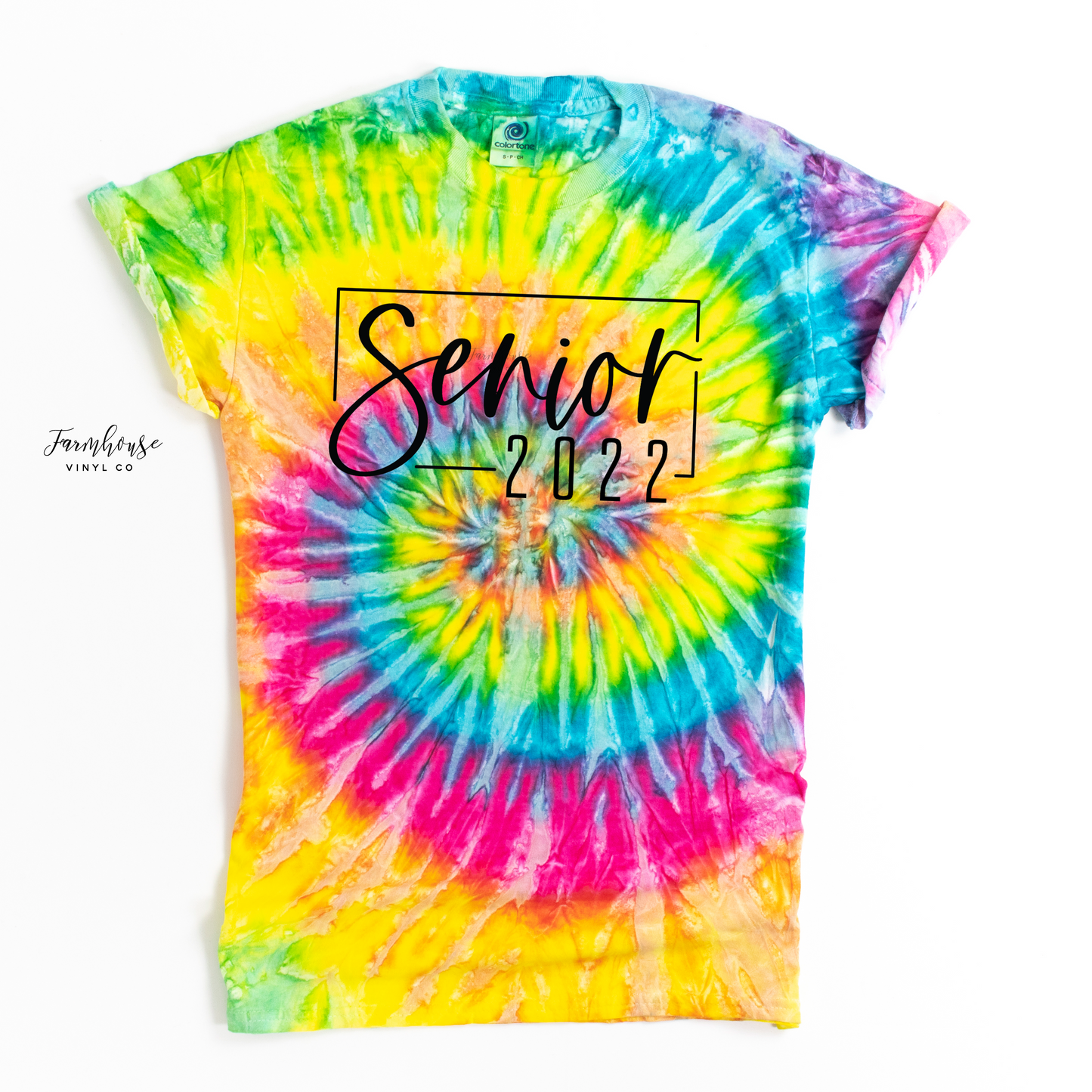 Tie Dye Class of 2022 Shirt - Farmhouse Vinyl Co