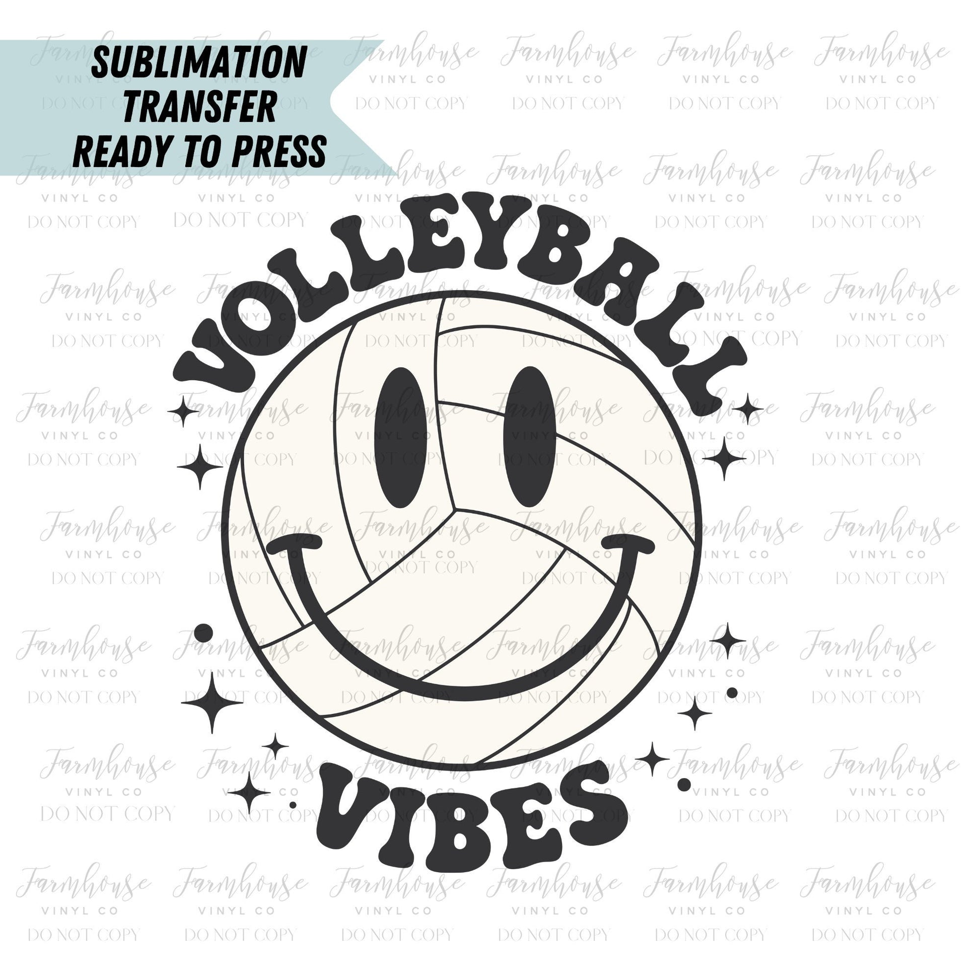 Good Vibes Only Ready to Press Sublimation Transfer, Ready to Use