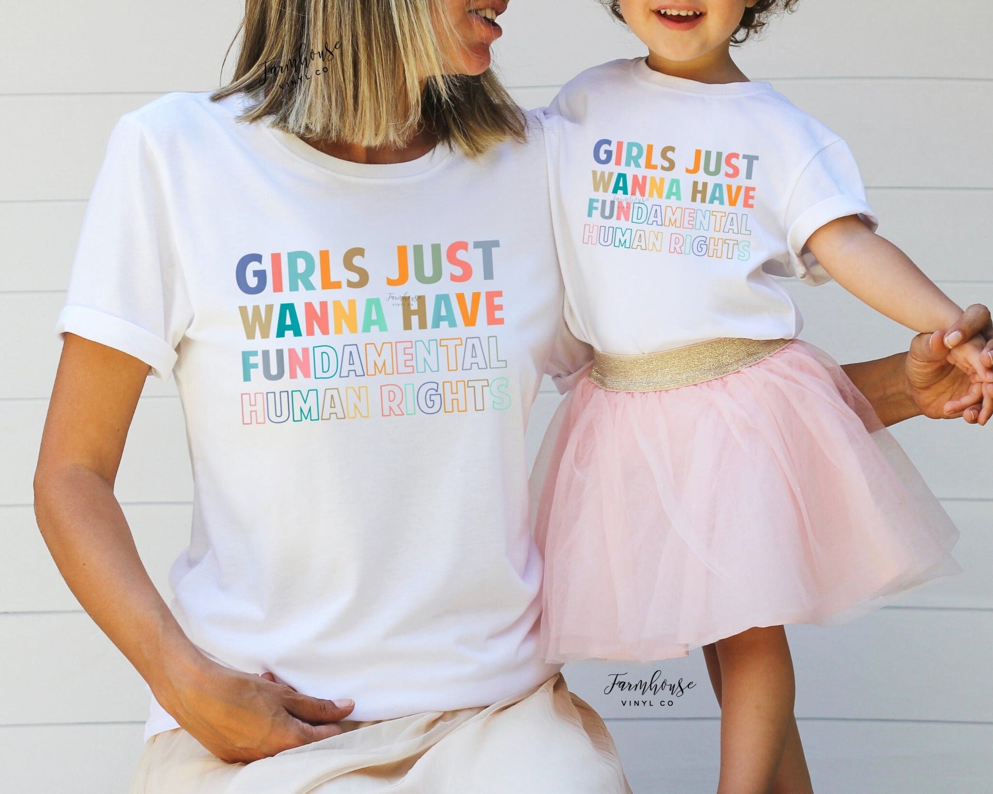 Girls Just Wanna Have Fundamental Rights Shirt - Farmhouse Vinyl Co