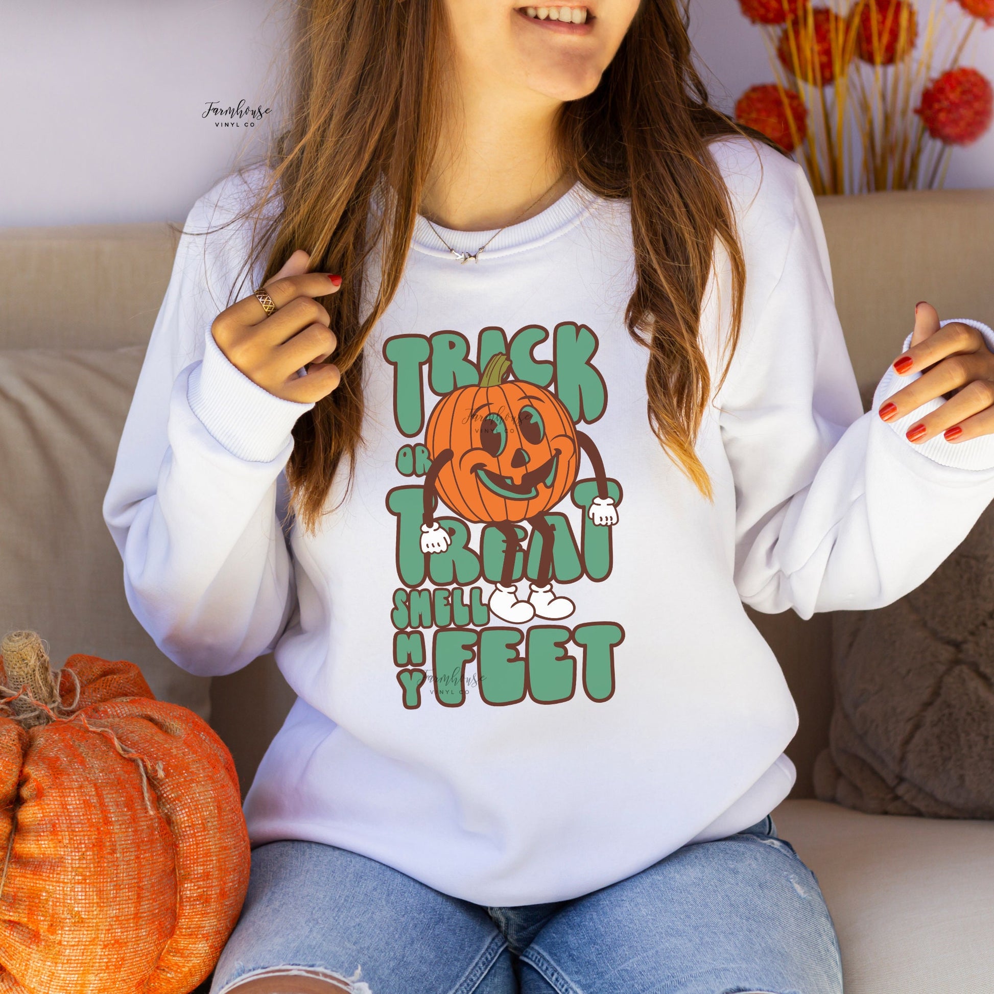 Trick or Treat Smell My Feet Shirt - Farmhouse Vinyl Co